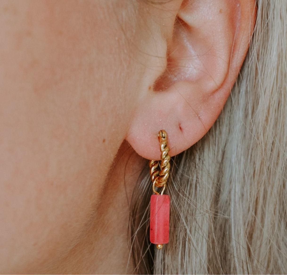 Odilia - Boucles d'oreilles - Acier inoxydable