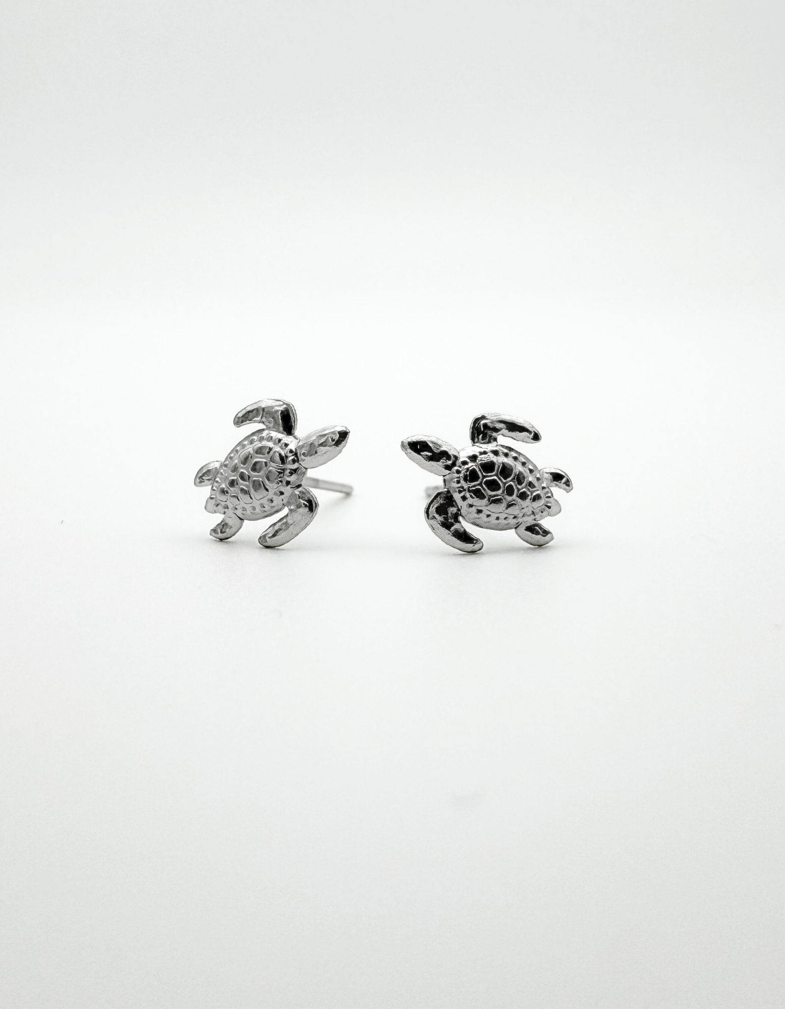 Tortue - Boucles d'oreilles - Acier inoxydable