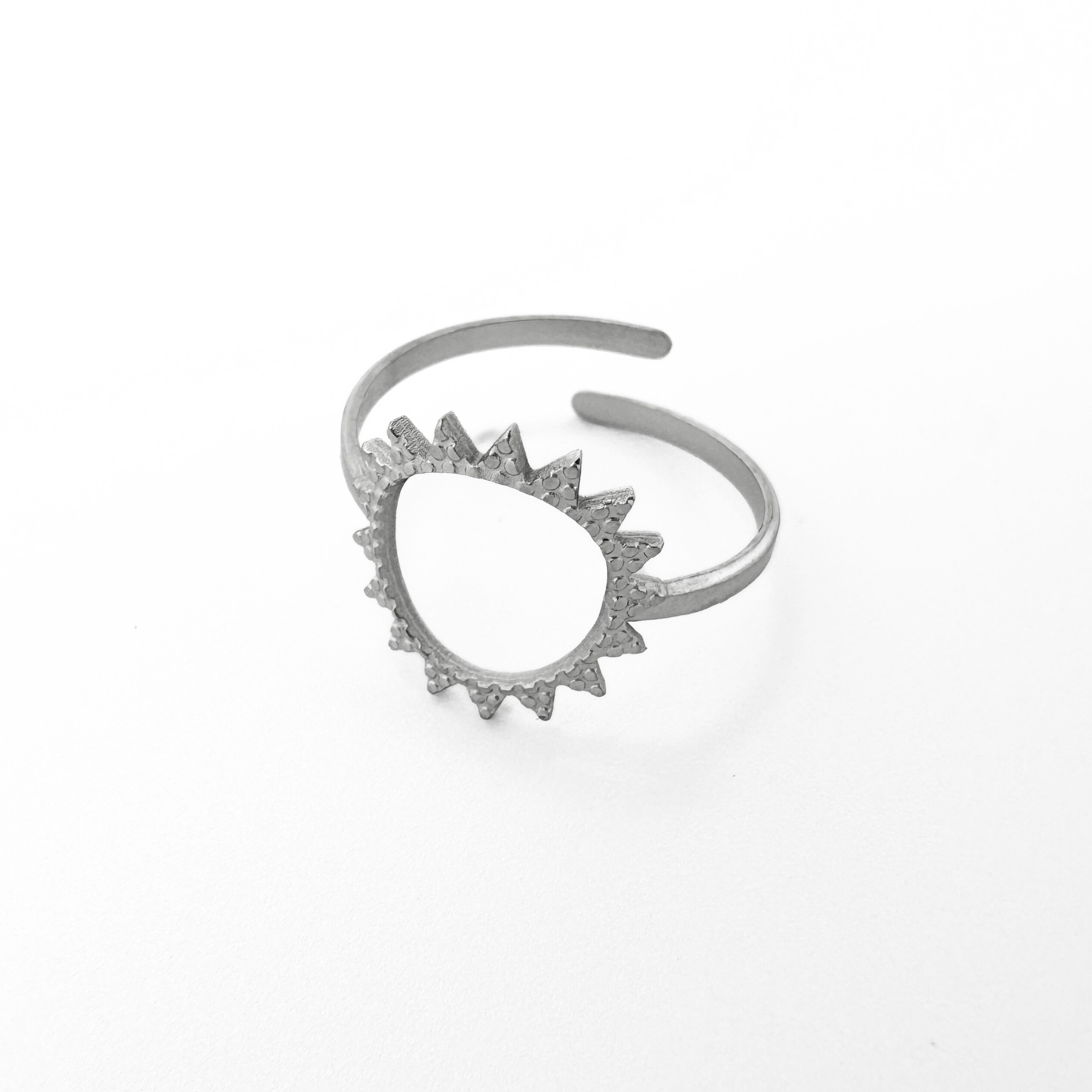 Sweet Sun - Bague - Acier inoxydable - Ajustable