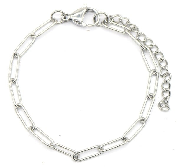 Chaîne - Bracelet - Acier inoxydable