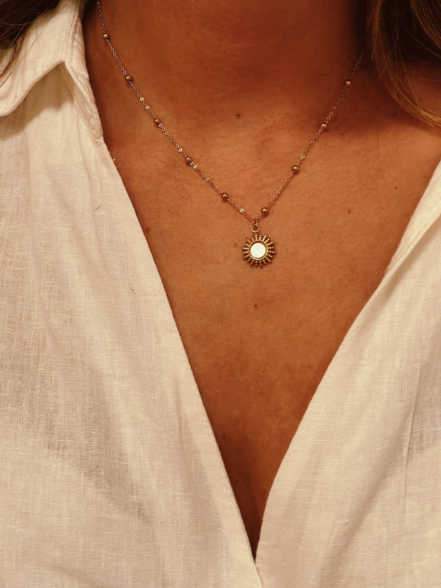 Sunrise - Collier - Acier inoxydable