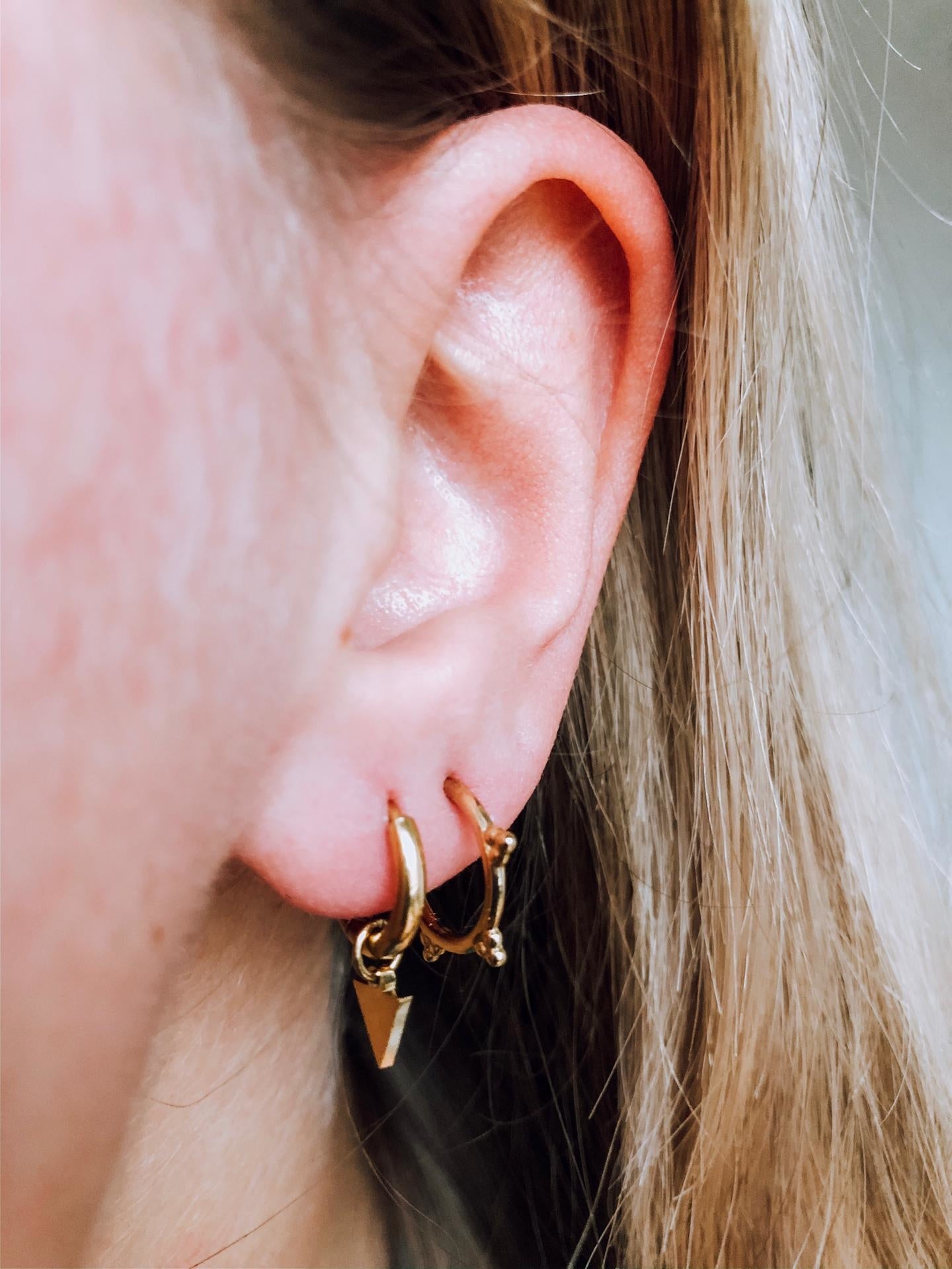 Little Triangle - Boucles d'oreilles - Acier inoxydable