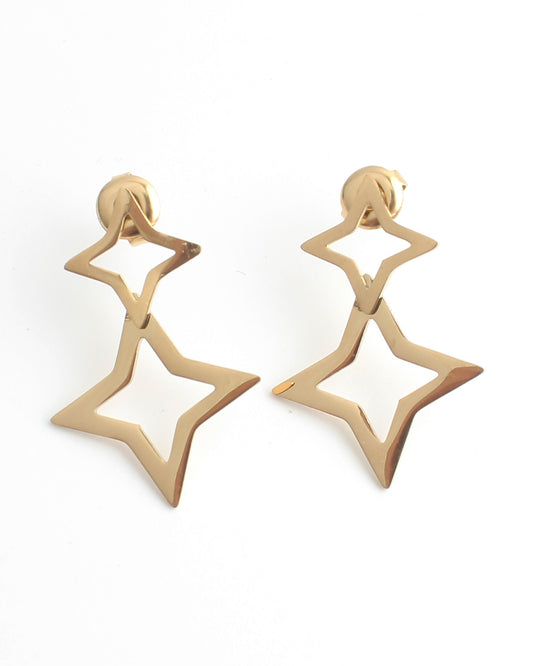 Nisrine - Boucles d'oreilles - Acier inoxydable