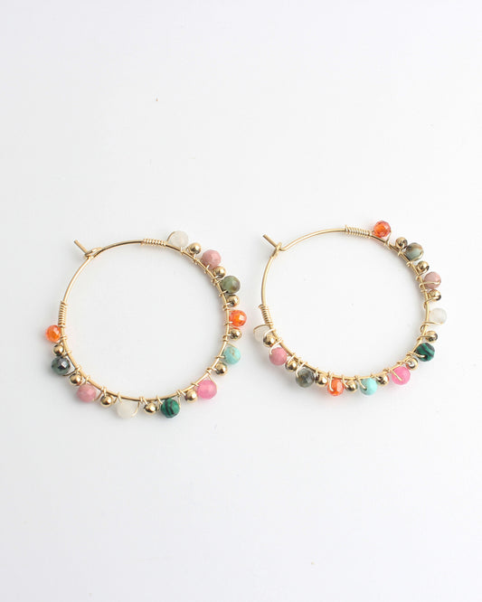 Sandy - Boucles d'oreilles - Acier inoxydable