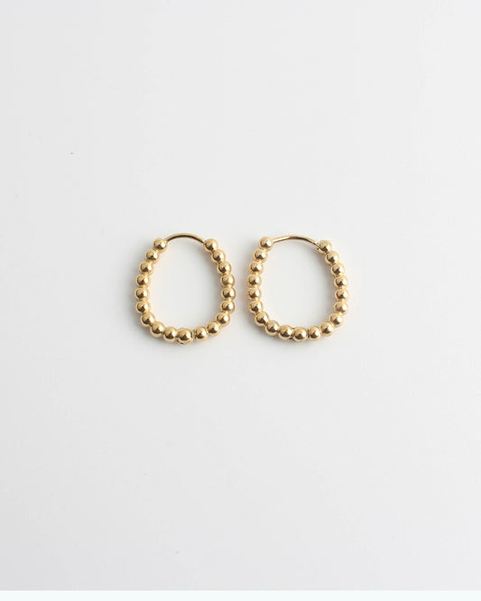 Big Dotted Julia - Boucles d'oreilles - Acier inoxydable