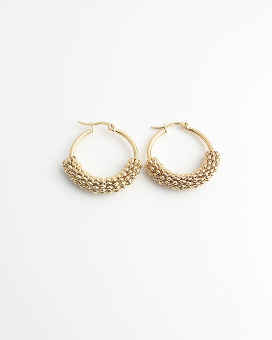 Classy Hoops - Boucles d'oreilles - Acier inoxydable