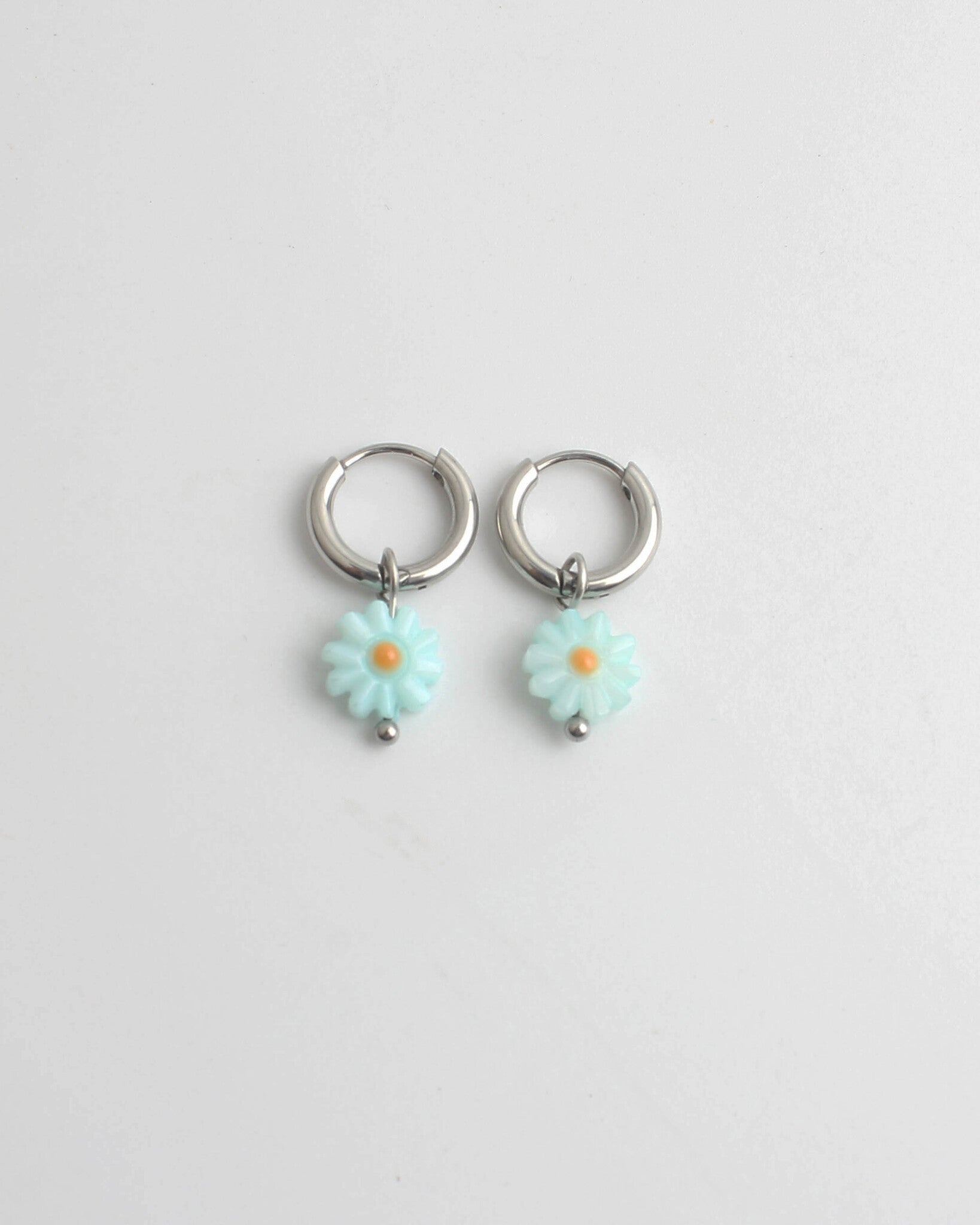 Daisy Flower - Boucles d'oreilles - Acier inoxydable