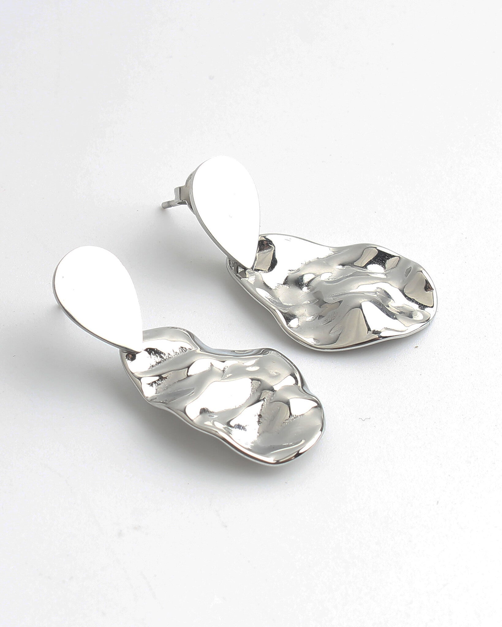 Fontaine - Boucles d'oreilles - Acier inoxydable