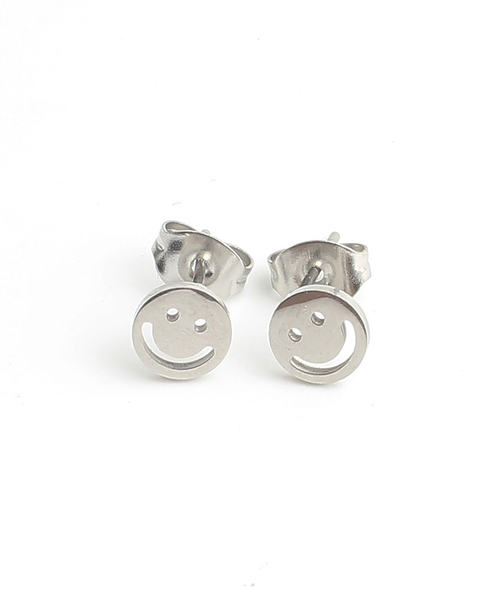 Smile - Boucles d'oreilles - Acier inoxydable