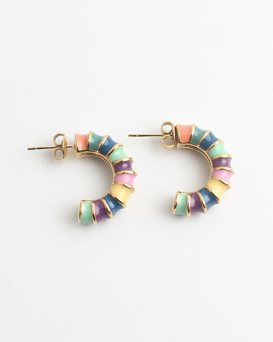 Lirios - Boucles d'oreilles - Acier inoxydable