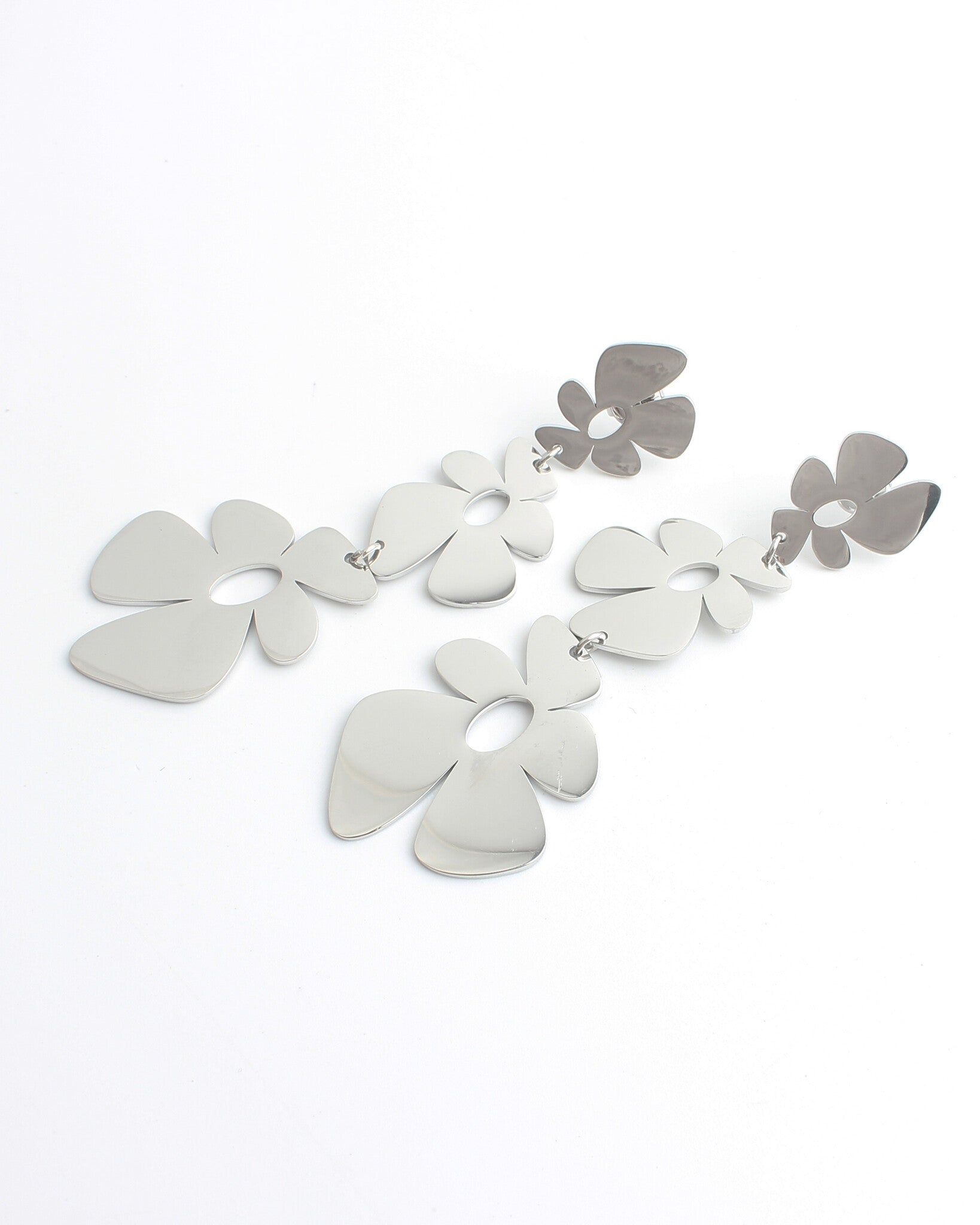 Fleurs, fleurs, fleurs - Boucles d'oreilles - Acier inoxydable