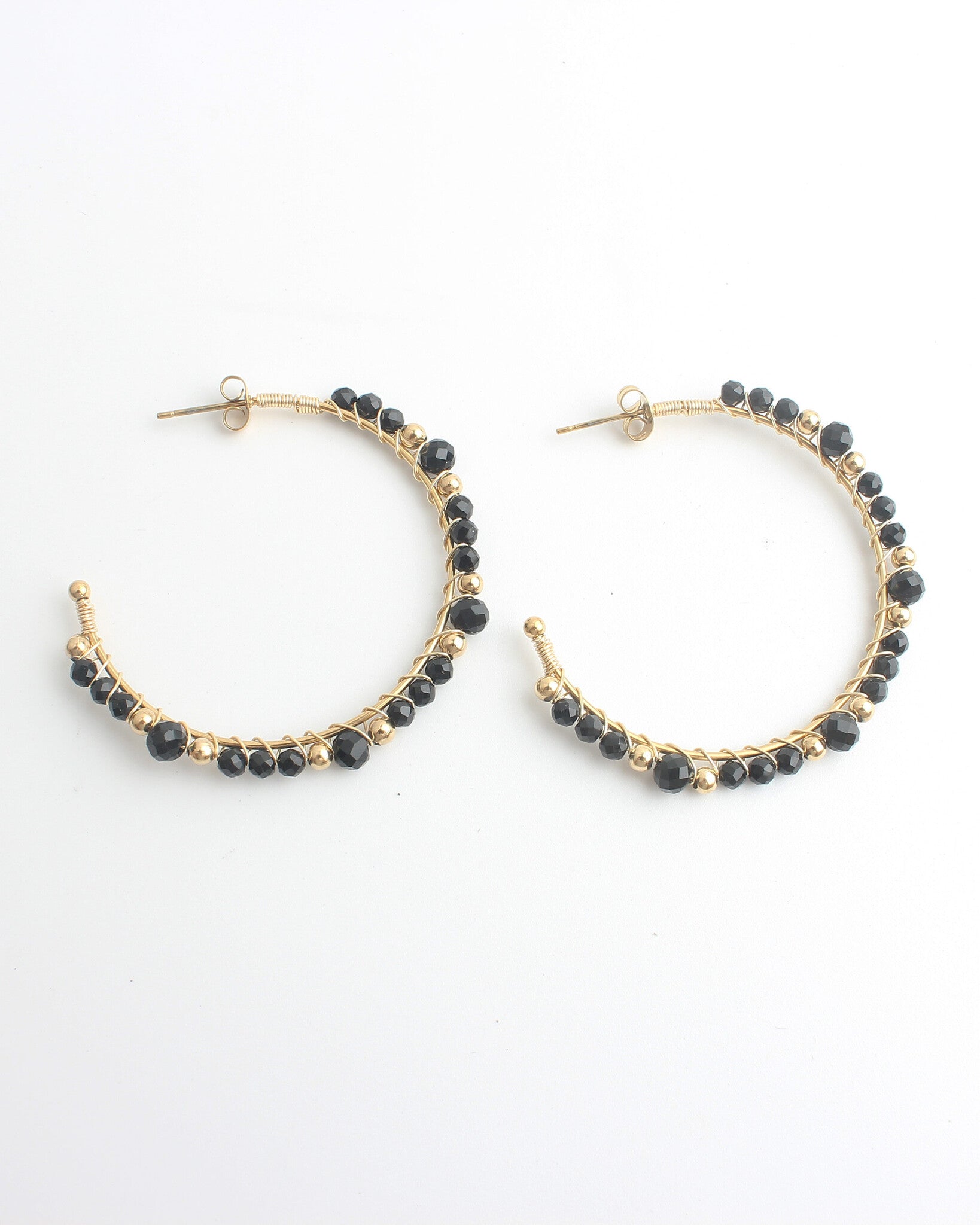 Malak - Boucles d'oreilles - Acier inoxydable