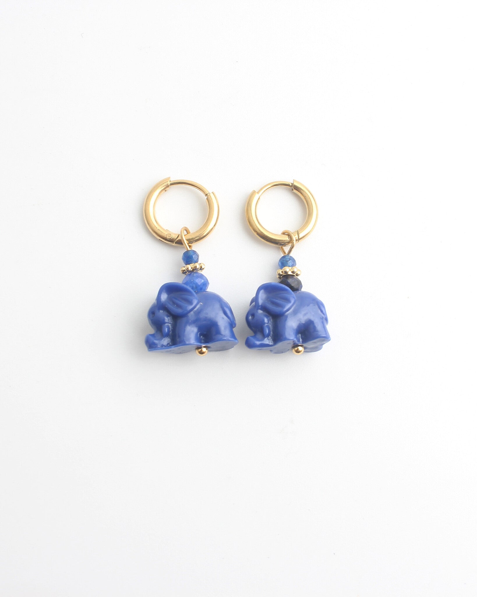 Eléphant - Boucles d'oreilles - Acier inoxydable