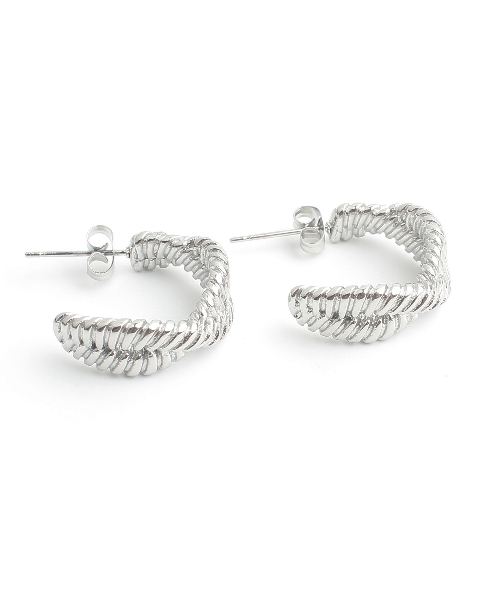 Rubbie - Boucles d'oreilles - Acier inoxydable