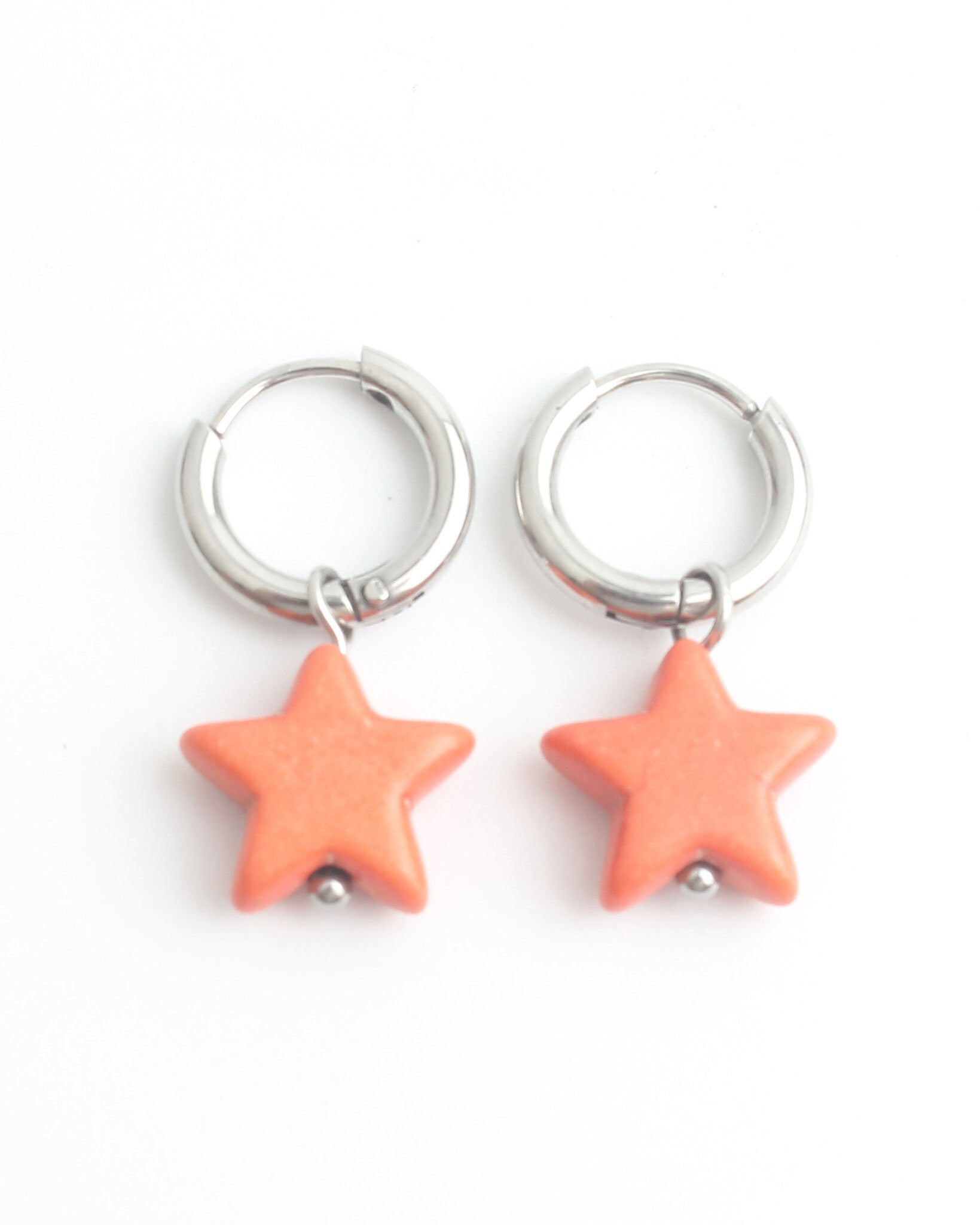 Bright Star - Boucles d'oreilles - Acier inoxydable