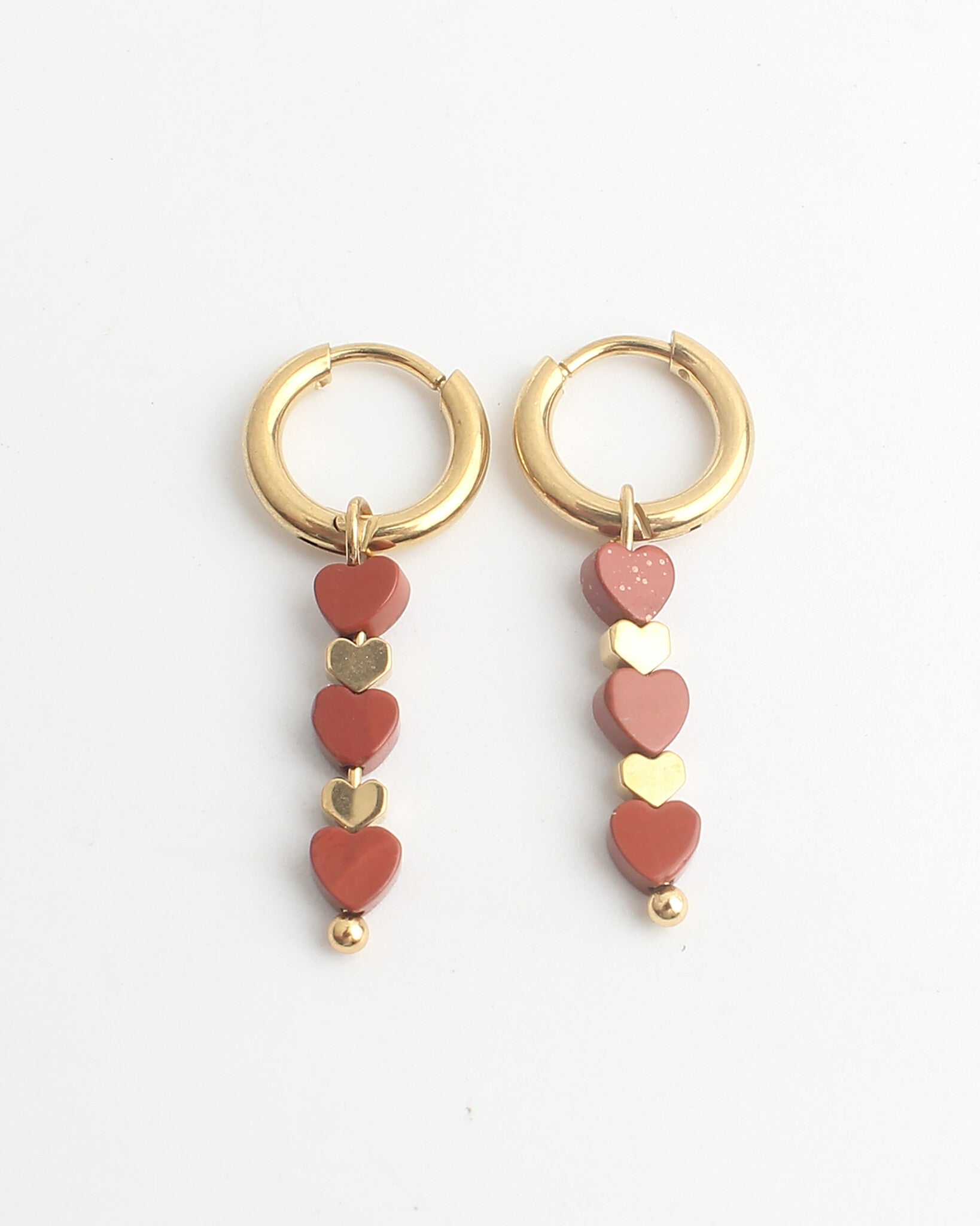 Heart To Heart - Boucles d'oreilles - Acier inoxydable