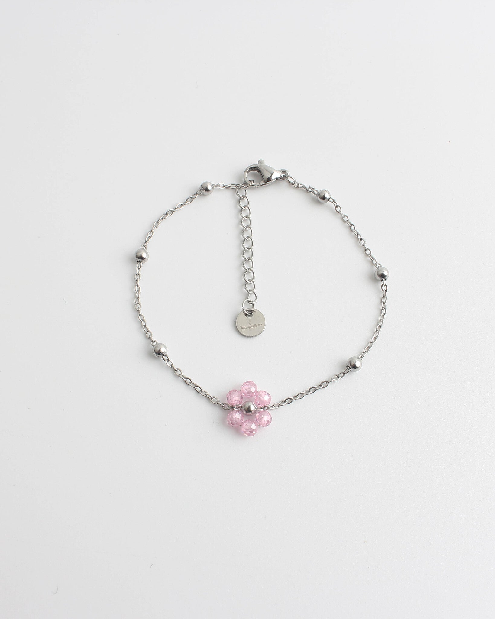 Fleur - Bracelet - Acier inoxydable