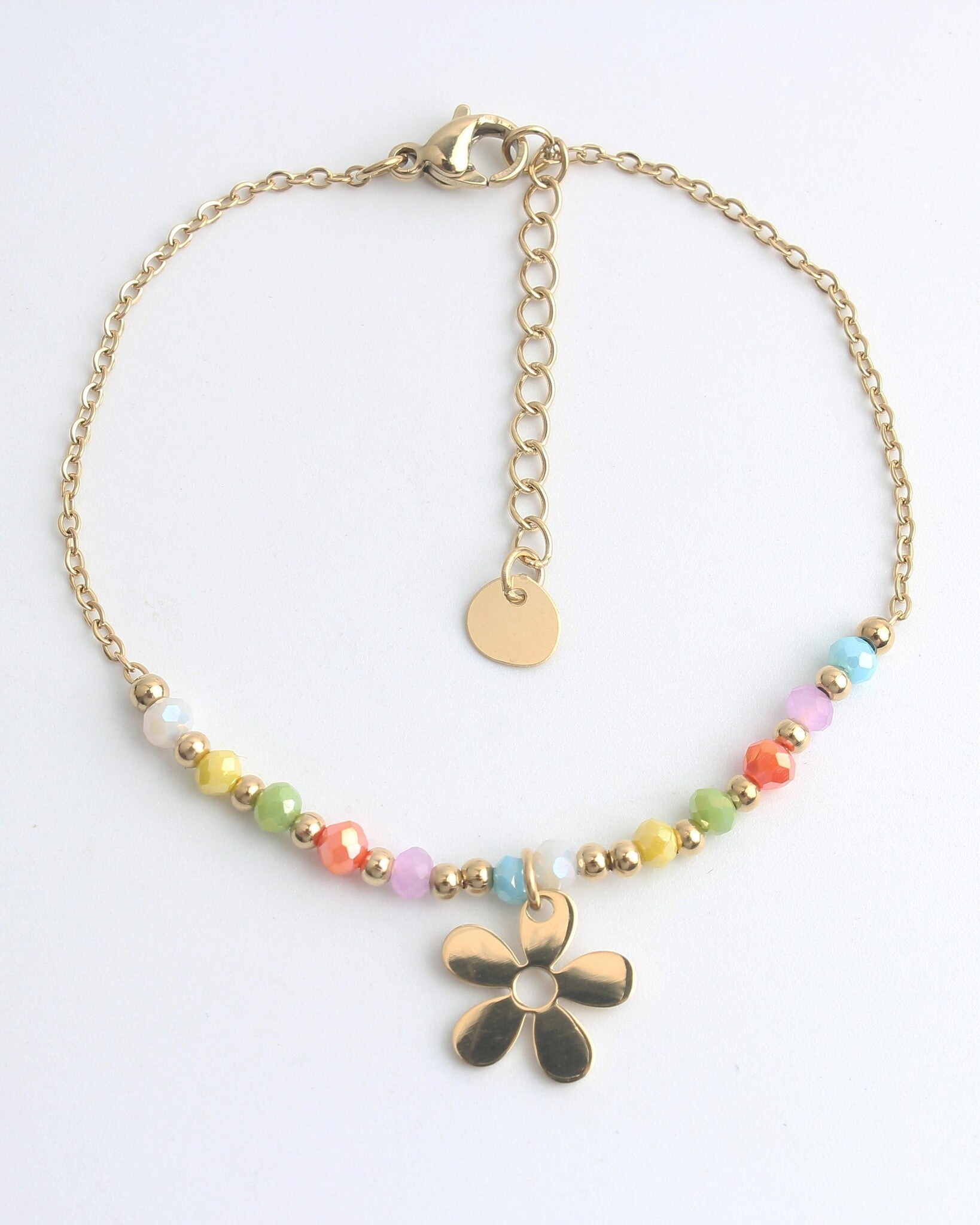 Flower Power - Bracelet - Acier inoxydable