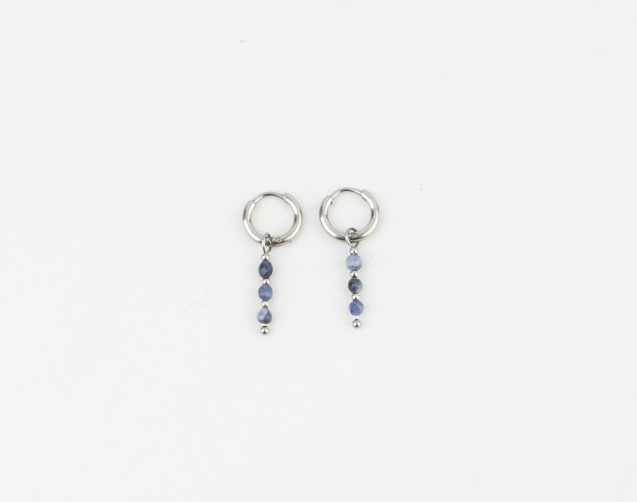 Mon Cheri - Boucles d'oreilles - Pierre naturelle - Acier inoxydable