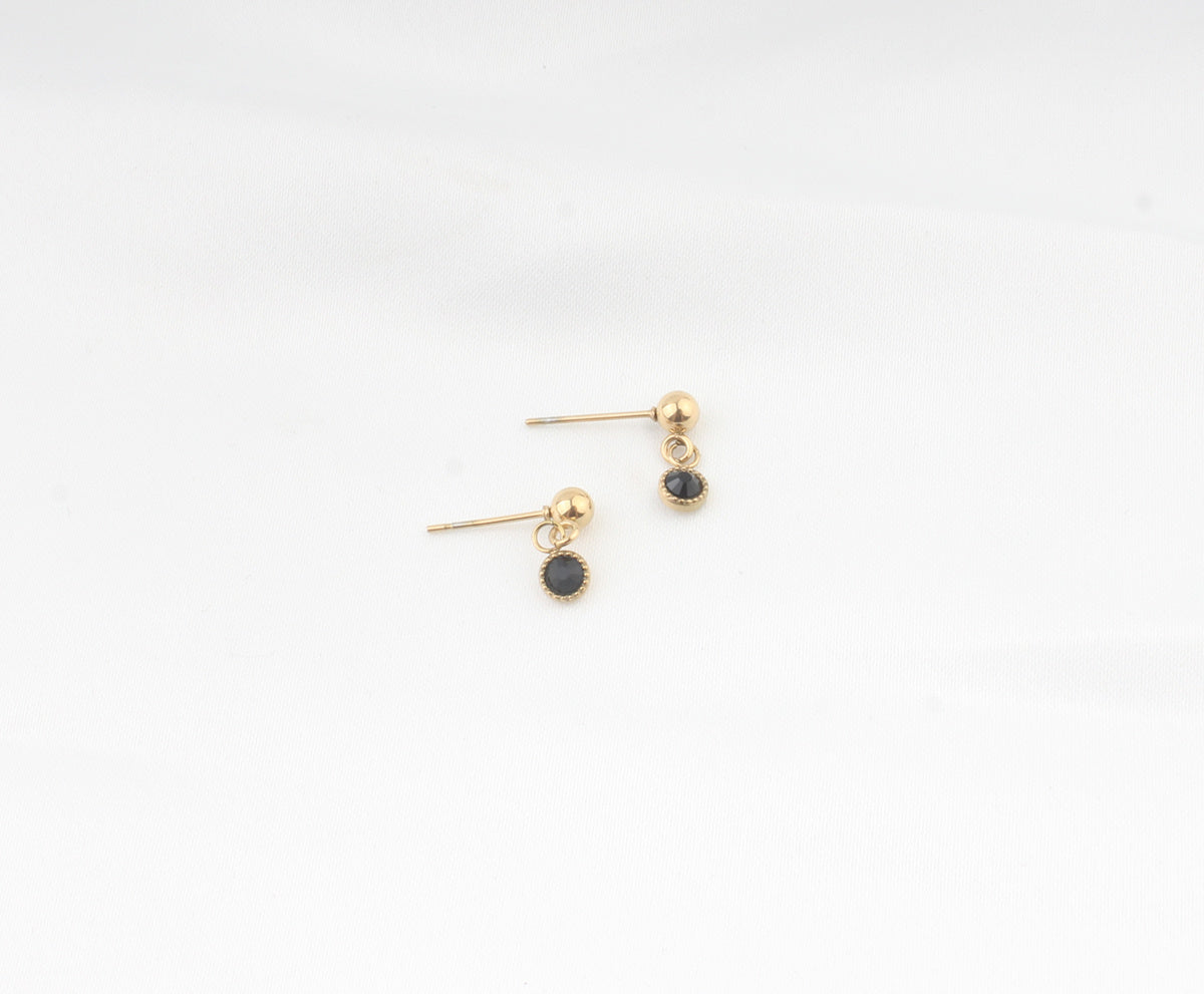 Estrella - Boucles d'oreilles - Clous d'oreilles - Acier inoxydable