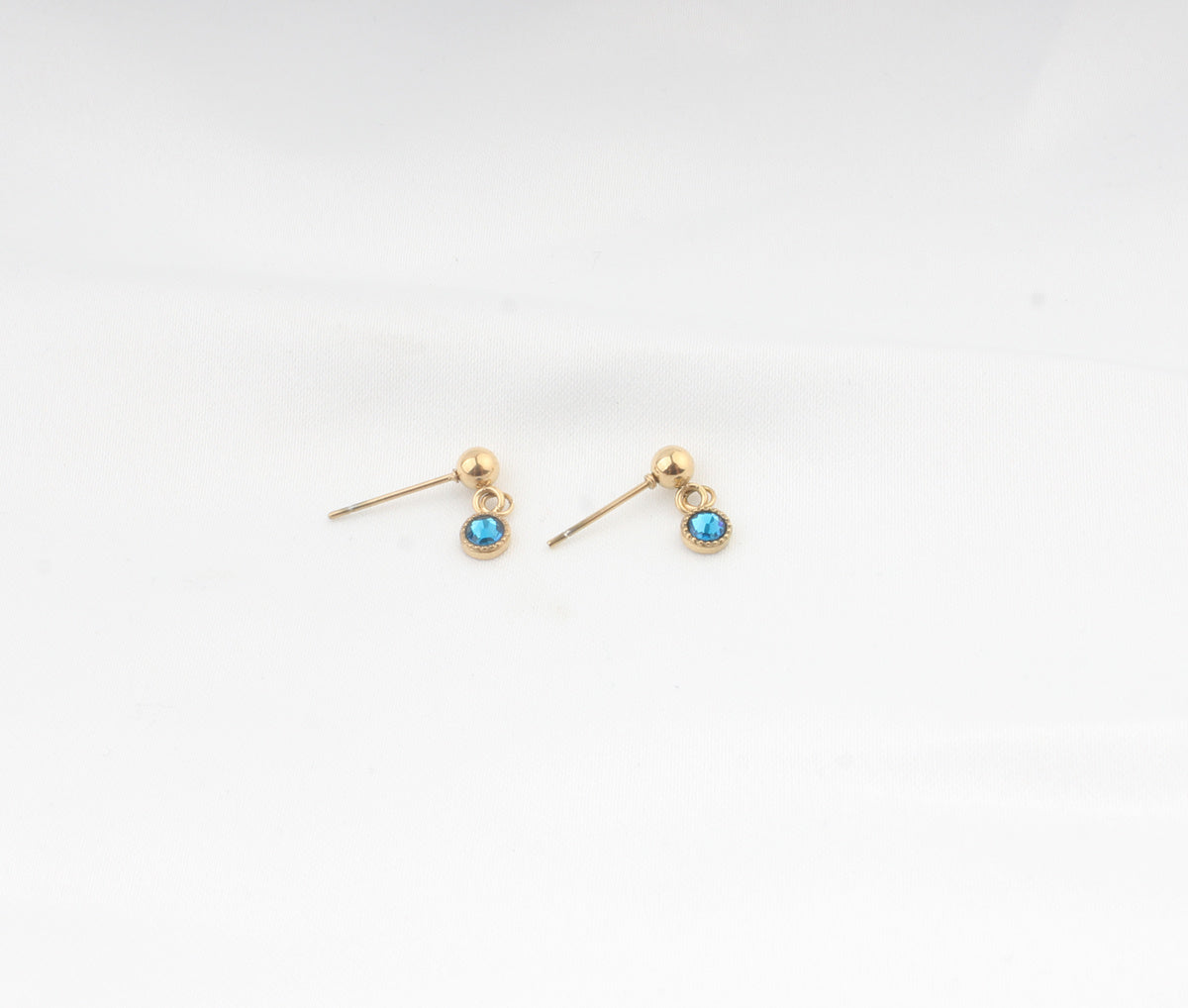 Estrella - Boucles d'oreilles - Clous d'oreilles - Acier inoxydable