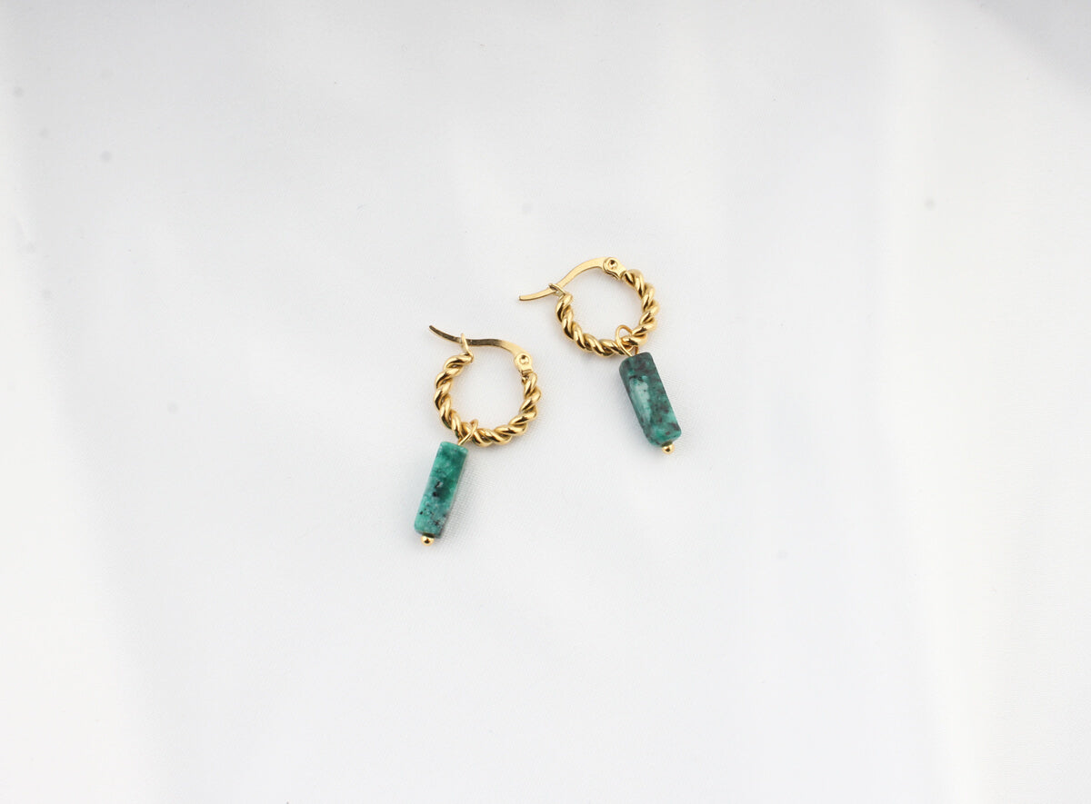 Odilia - Boucles d'oreilles - Acier inoxydable