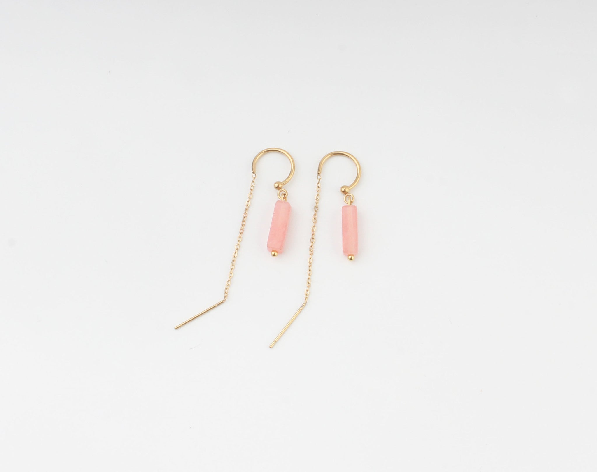 Yaya - Boucles d'oreilles - Pierre naturelle - Acier inoxydable