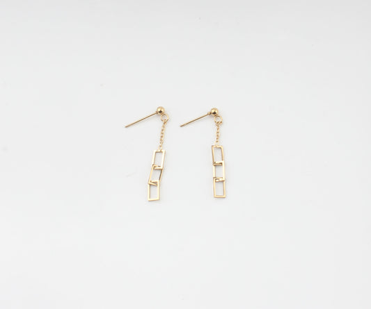 Babette - Boucles d'oreilles - Acier inoxydable