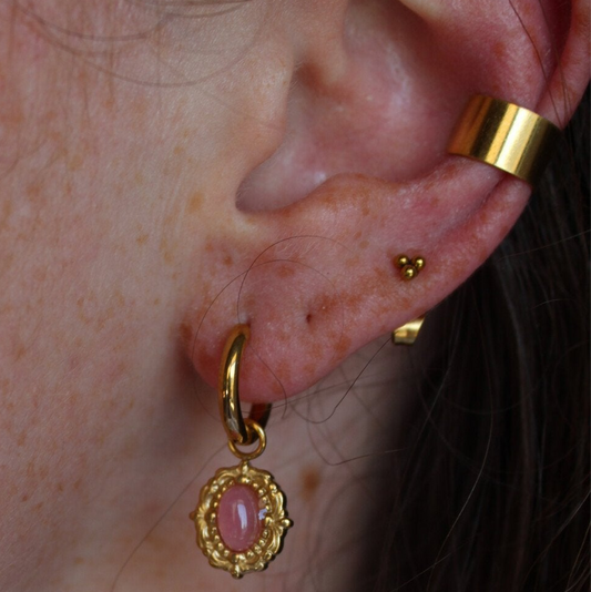 Jayra - Boucle d'oreille - Acier inoxydable