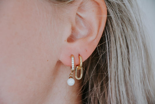 Lorette - Boucles d'oreilles - Acier inoxydable