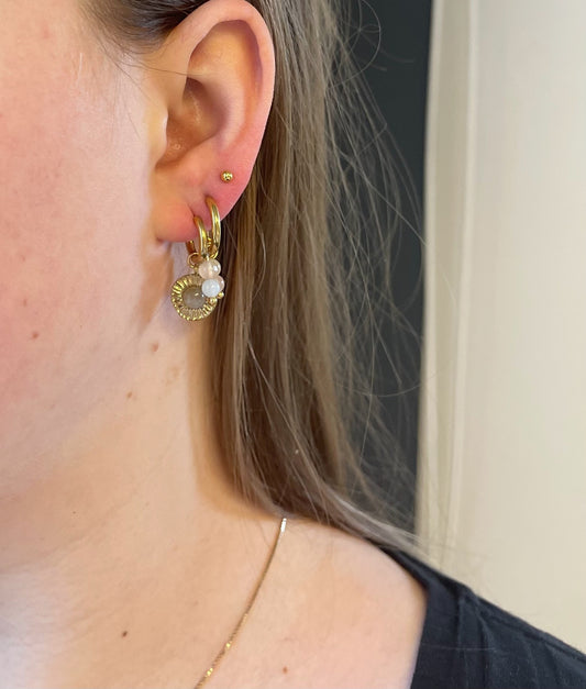 Pascalle - Boucles d'oreilles - Acier inoxydable