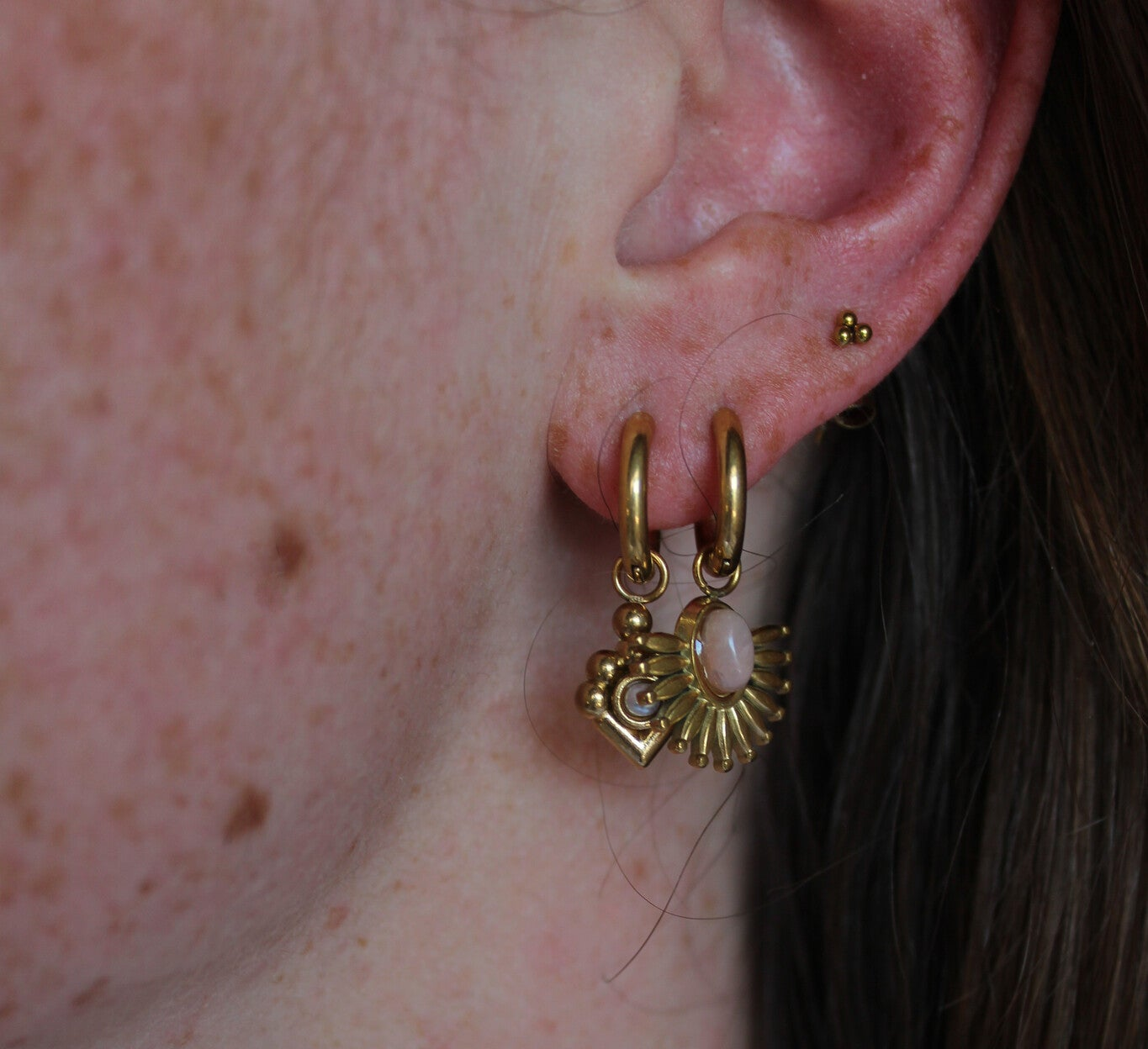 Cecilla - Boucles d'oreilles - Acier inoxydable