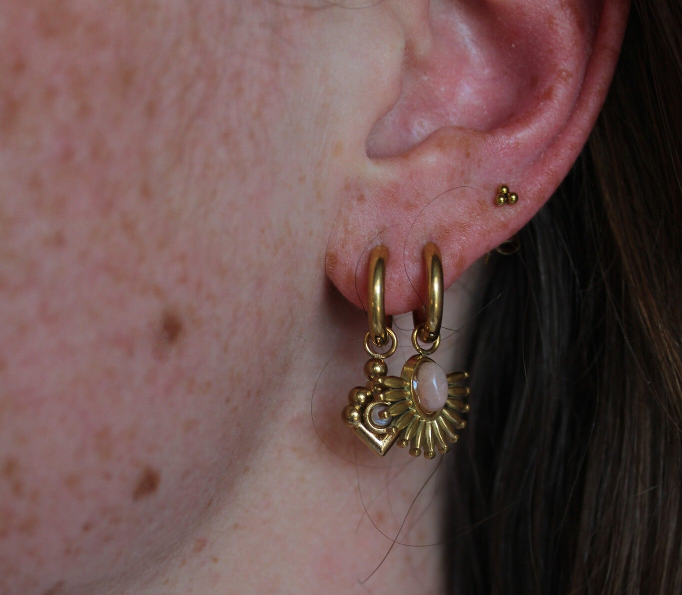 Cecilla - Boucles d'oreilles - Acier inoxydable