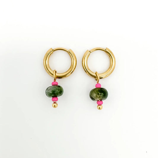 June - Boucles d'oreilles - Acier inoxydable