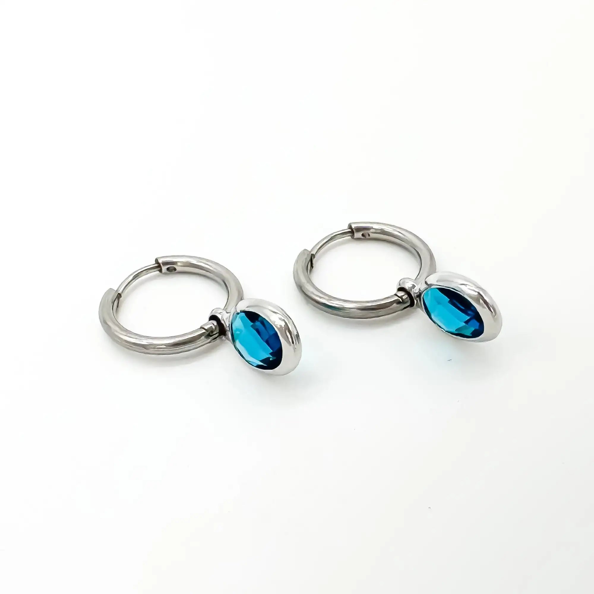 Dana ovale - Boucles d'oreilles - Acier inoxydable