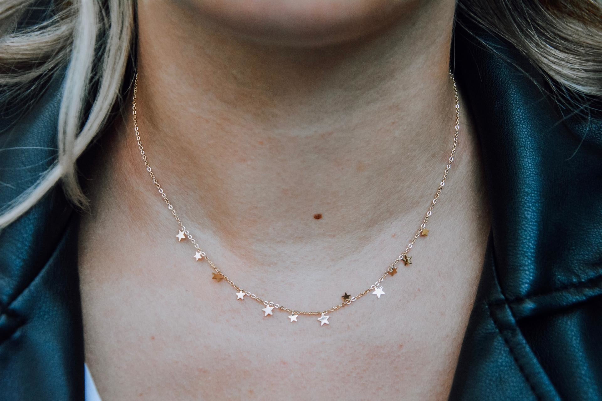 Petites étoiles - Collier - Acier inoxydable