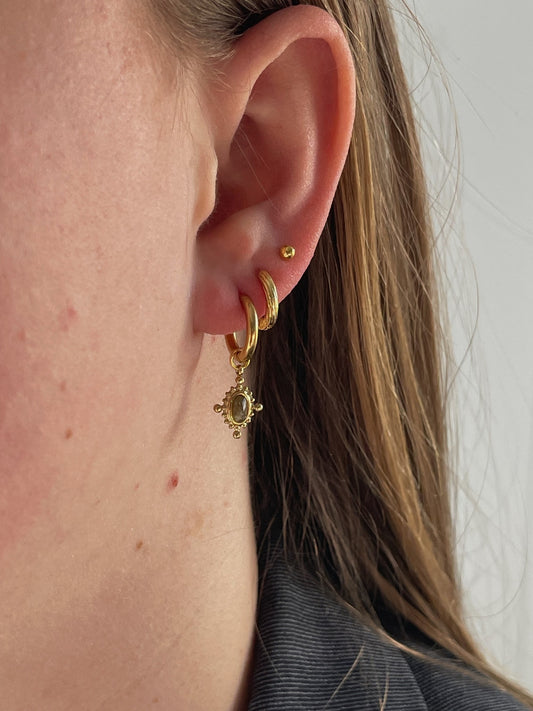 Jaipur - Boucles d'oreilles - Acier inoxydable