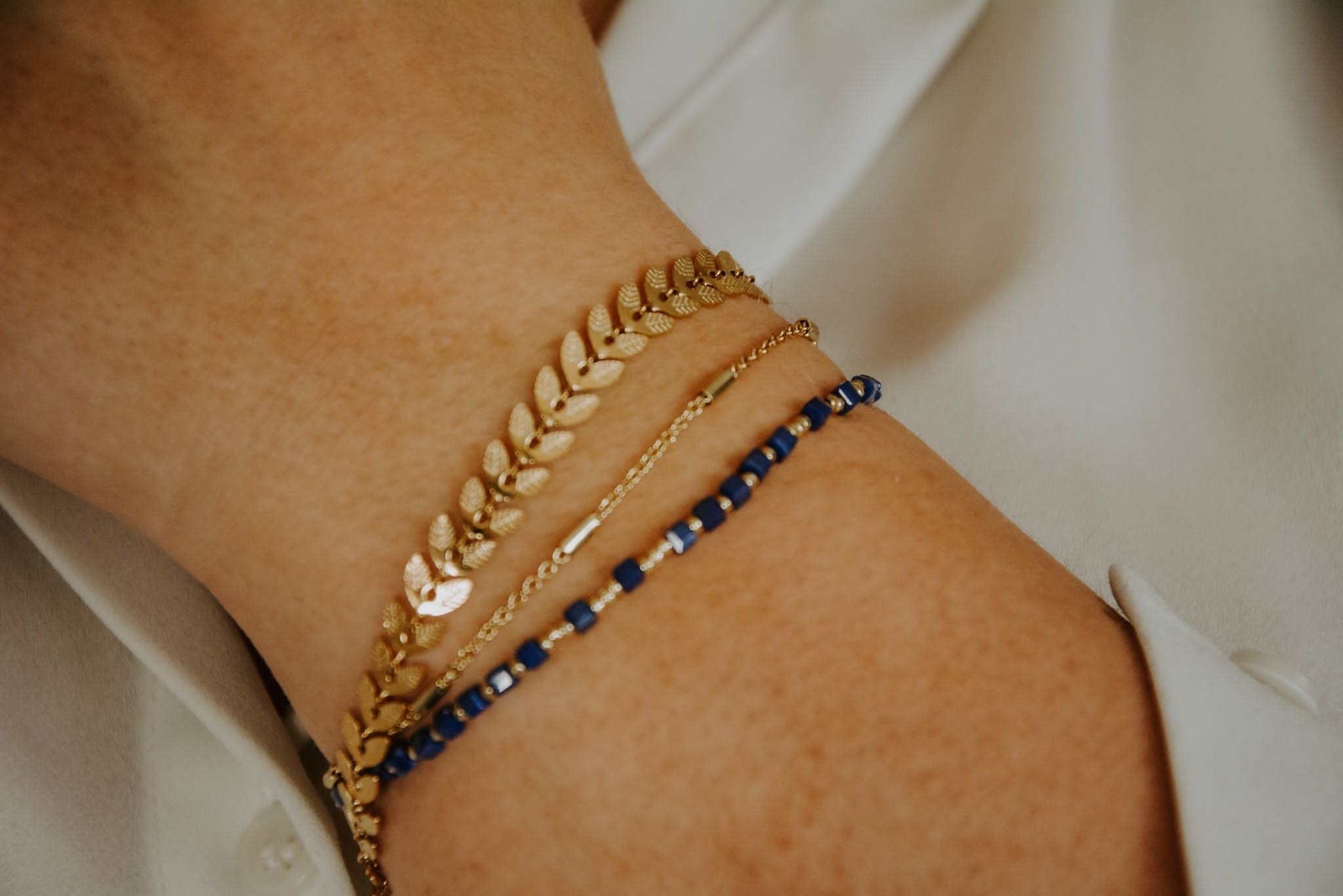 Leafs - Bracelet - Acier inoxydable