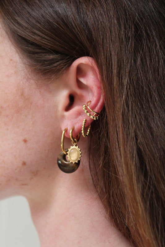 Jolie - Boucles d'oreilles - Acier inoxydable