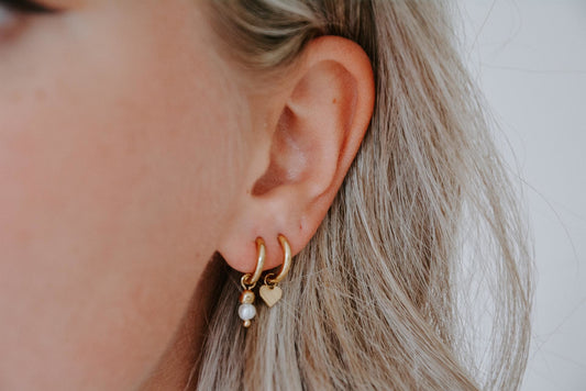 Veerle - Boucles d'oreilles - Acier inoxydable