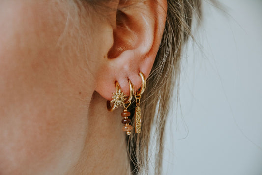 Olli - Boucles d'oreilles - Acier inoxydable