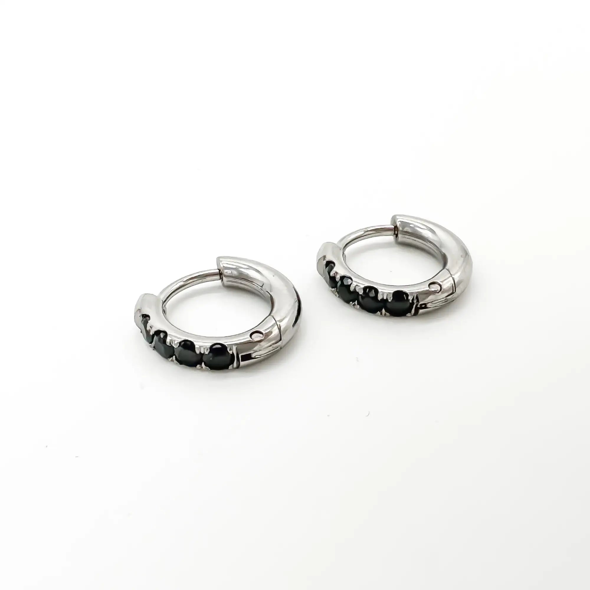 Boucles d'oreilles en strass - Acier inoxydable