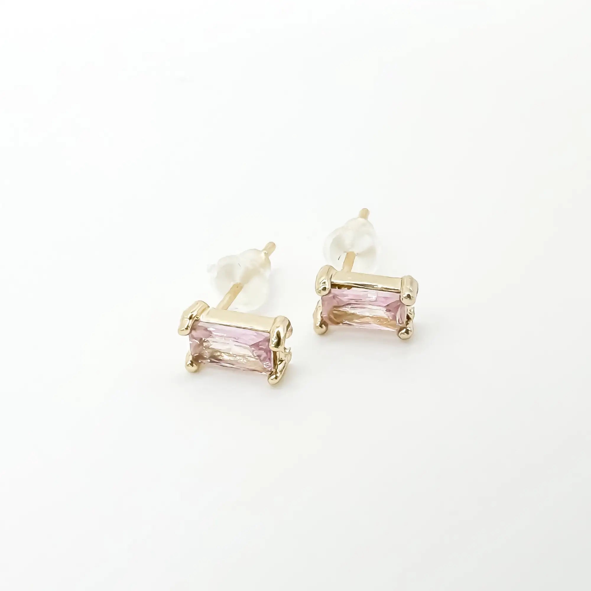 Diamant - Boucles d'oreilles - Boucles d'oreilles - Plaqué