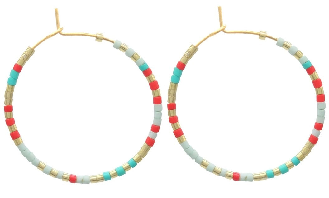 Maui - Boucles d'oreilles - Acier inoxydable