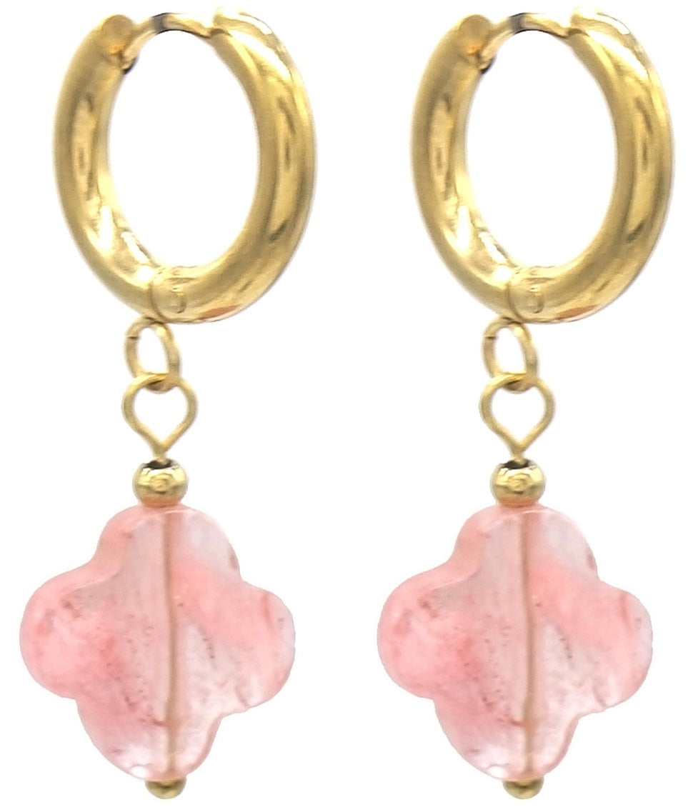 Lucky - Boucles d'oreilles - Acier inoxydable