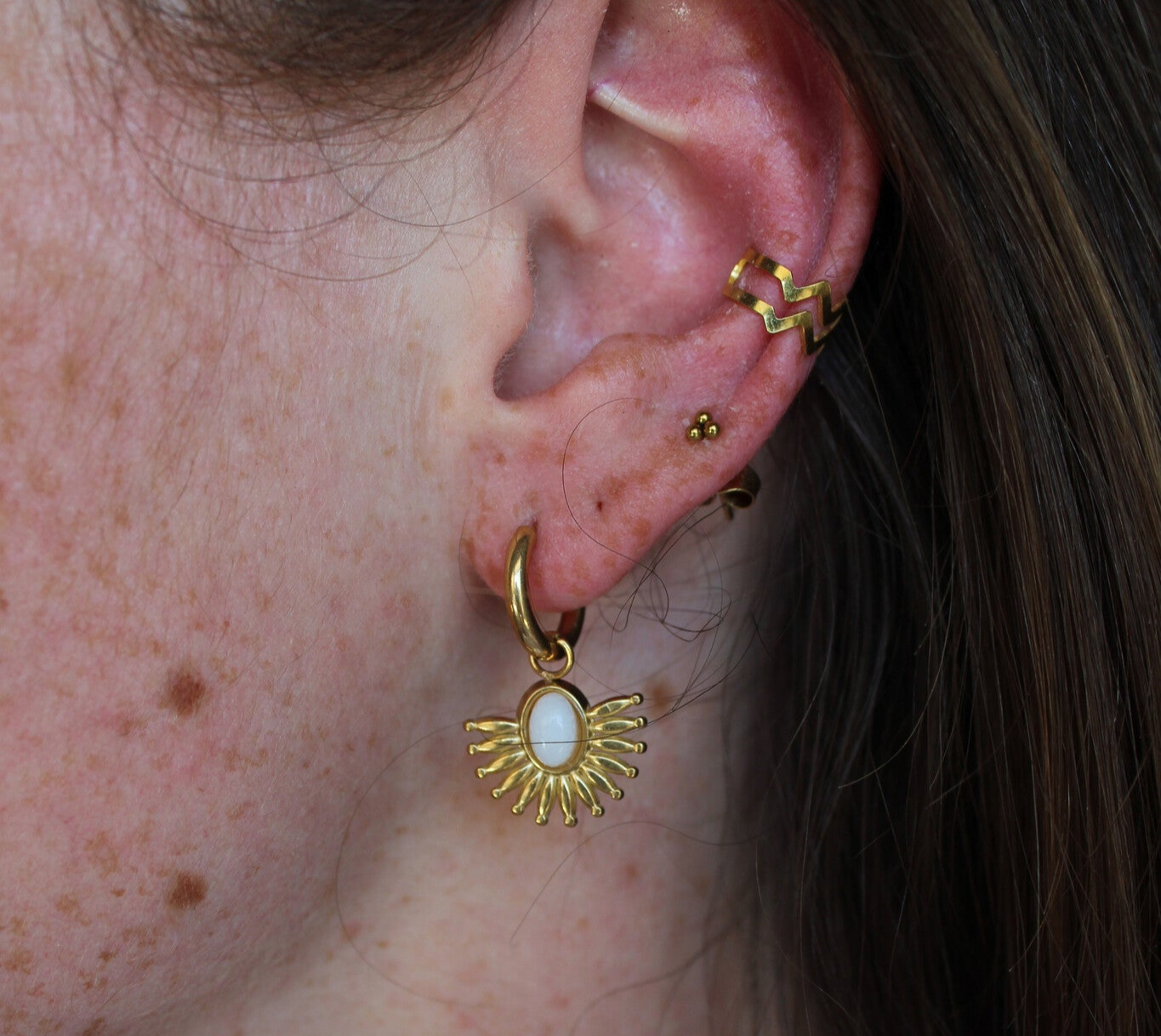 Cecilla - Boucles d'oreilles - Acier inoxydable