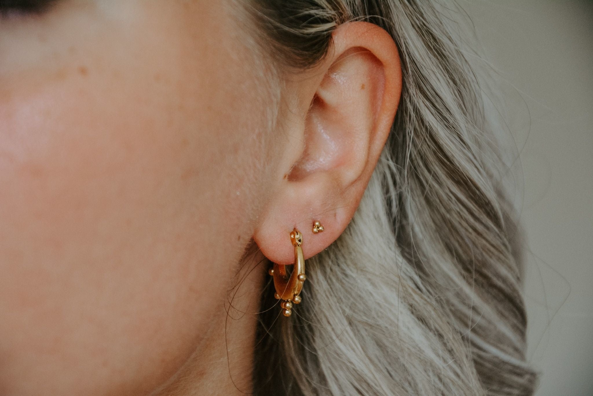 Super Tiny Simplicity - Studs - Boucles d'oreilles - Acier inoxydable