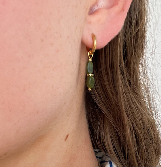 Freya - Boucles d'oreilles - Acier inoxydable