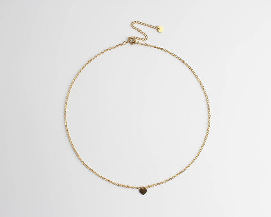 Golden Heart - Collier - Acier inoxydable