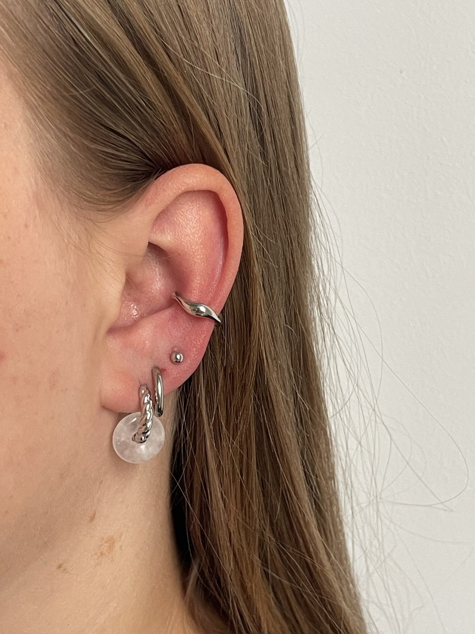 Mara - Boucles d'oreilles - Acier inoxydable